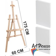 Art Picasso Şövale 170 cm ve Tuval 2'li 35 x 50 cm