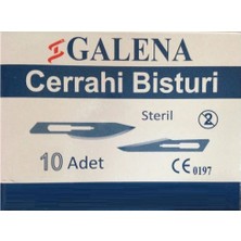 Galena Bistürü Ucu 10 Adet No: 11