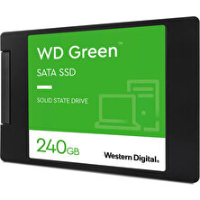 WD 240GB  Green Series 3d-Nand 545MB-435MB/s SSD Disk WDS240G3G0A