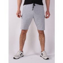 Black Steel 2 Iplik Düz Erkek ŞORT-2205