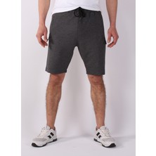 Black Steel 2 Iplik Düz Erkek ŞORT-2205