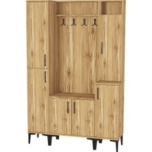 Kalender Dekor Rose-1-2-3 RS04 Portmanto Vestiyer Ayakkabılık