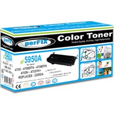 Perfix Pf Q5950A 4700-643A Siyah Toner 11K