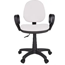 Gizmo Fileli Şef Bilgisayar Ofis Çalışma Sandalyesi Koltuğu FK1500 Beyaz