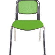 Gizmo Ofis Bekleme Misafir Sandalyesi Koltuğu MK1000 Yeşil