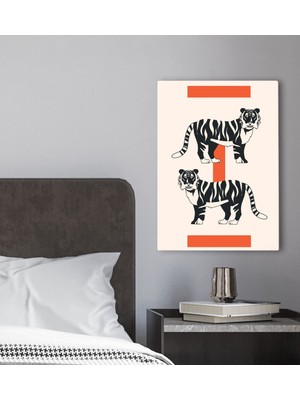 Bk Gift Yatak Odası Konseptli Kanvas Tablo 30 x 50 cm - 114