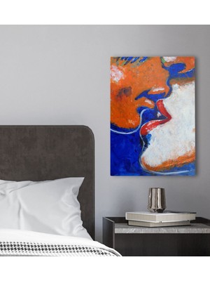 Bk Gift Yatak Odası Konseptli Kanvas Tablo 30 x 50 cm - 103