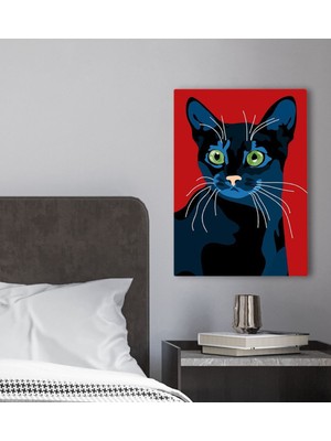 Bk Gift Yatak Odası Konseptli Kanvas Tablo 30 x 50 cm - 98