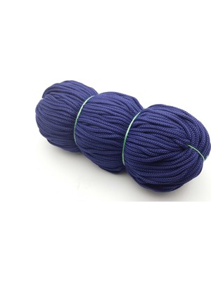 Be Beauty Mor Renkte 6 mm Polyester Salıncak ve Hamak Ipi (850 Gr. (+/- 50 Gr) Açılmamış Çile Halinde)