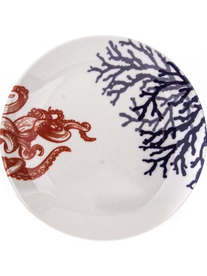 Marianna Marine Ahtapot Düz Tabak 19 cm