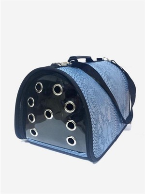 Oripet Kedi ve Köpek Için Deri Flybag Taşıma Çantası Fuşya 42X26X25 cm