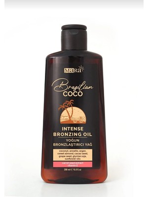 Mara Yoğun Bronzlaştırıcı Yağ