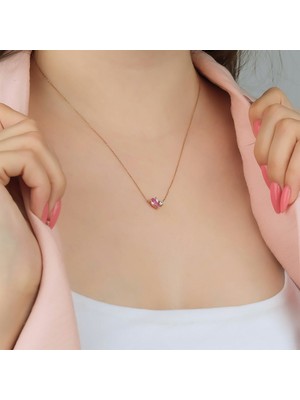 Mas Diamond Pink Kolye