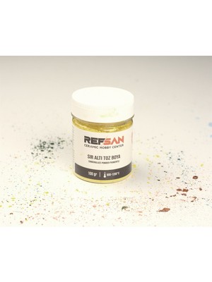 Refsan Toz Boya Sır Altı 6162  Sarı 100 gr