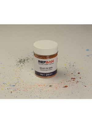 Refsan Toz Boya Sır Altı 189 Açık Kahverengi (Altın Sarısı) 100 gr
