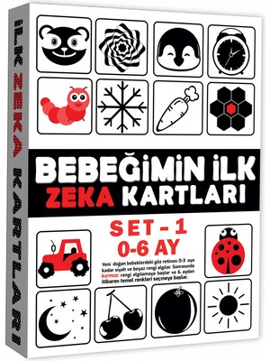 Diytoy Eğitici Kartlar 0-6 Ay Erken Eğitim Zeka Kartı