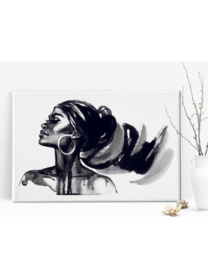 BK Gift Woman Art Tasarımlı Kanvas Tablo 50X70CM-12