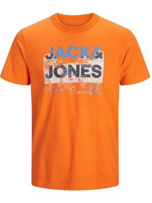 Jack Jones Erkek Baskılı Tişört 12210420