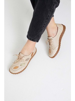 Venüs Kadın  Deri Ortopedik Casual Ayakkabı 2010709Y