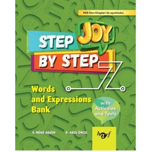 Harf Eğitim Yayıncılık Step By Step Joy 7.sınıf Words And Expressions Bank