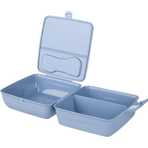 3 Bölmeli Lunch Box Beslenme Kabı + Çatal Kaşık Seti