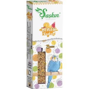 Pet Food Energy Şaşkın 3'lü Meyveli Muhabbet Kuşu Krakeri