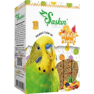 Pet Food Energy Şaşkın 10'lu Meyveli Muhabbet Kuşu Krakeri