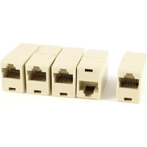 Cat-5 Cat-6 Rj-45 Dişi Dişi Uzatma Aparatı Rj-45 Ara 5 Adet