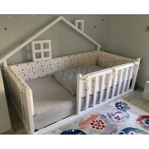 Baby Kinder Star Happy Montessori Bebek ve Çocuk Karyolası