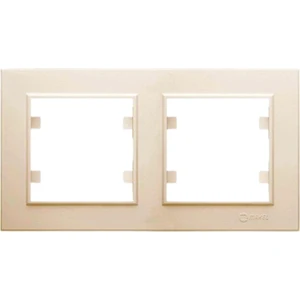 Karea Krem Ikili Çerçeve
