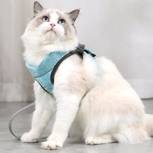 Kedi Tasma Evcil Hayvan Göğüs Kablo Demeti Tasması, Boyut: L (Yeşil) (Yurt Dışından)