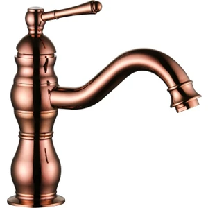 Bakır Lavinya Lavabo Bataryası