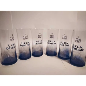 Öykü Ticarett Uzun Demleme Rakı Bardağı 6 Adet