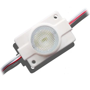 Hazar Led 12 Volt 1.5 Watt Tek Mercekli Modül Led Beyaz (10 Adet)
