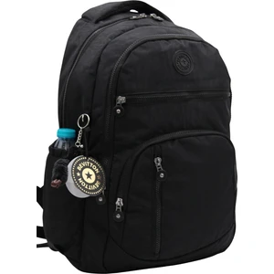 1700 Krinkıl Su Geçirmez Kumaş Unisex Okul Sırt Çantası