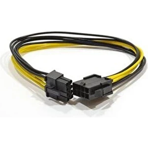 30 cm 8 Pin Power Uzatma Kablosu 18 Awg 8 Pin Ekran Kartı Power Uzatma Kablosu