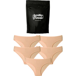 Merry Secret's Kadın Günlük Bikini Külot Hijyenik Premium Paketinde Penye Esnek Kumaş