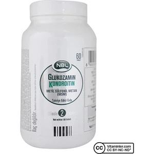 Nbl Glukozamin Kondroitin Msm 60 Tablet