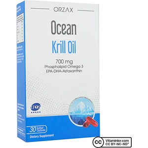 Ocean Krill Oil 700 Mg 30 Kapsül