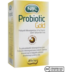 Nbl Probiotic Gold 20 Saşe