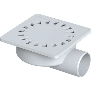 OKÇU KARDEŞLER YAPI MARKET Çamur Yer Süzgeci Sifonu 25*25 cm 100 Lük Yandan Çıkışlı