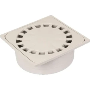 OKÇU KARDEŞLER YAPI MARKET Çamur Yer Süzgeci Sifonu 25*25 cm 100 Lük Alttan Çıkışlı