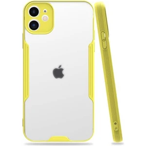 Apple iPhone 11 Tam Korumalı Renkli Kenarlı Parfe Kılıf