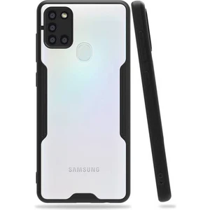 Samsung Galaxy A21S Tam Korumalı Renkli Kenarlı Parfe Kılıf