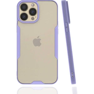 Apple iPhone 13 Pro Max Tam Korumalı Renkli Kenarlı Parfe Kılıf