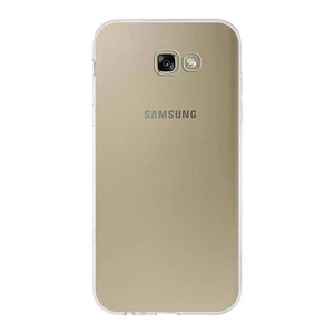 Case World Samsung Galaxy A7 (2017) ile Uyumlu Kapak 1mm Şeffaf Silikon ile Uyumlu Kılıf