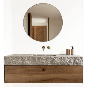 Ayna / 50 cm Çap Ayna / Dekoratif Ayna