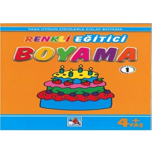 Renkli Eğitici Boyama - 1   4+ Yaş