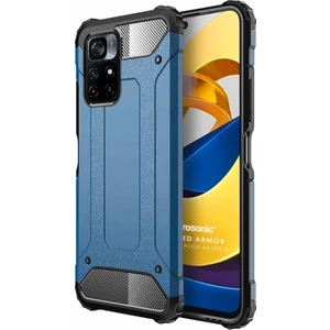 Xiaomi Poco M4 Pro Kılıf Rugged Armor Mavi