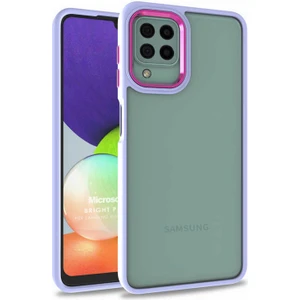 Samsung Galaxy M32 4g Kılıf Bright Planet Lila